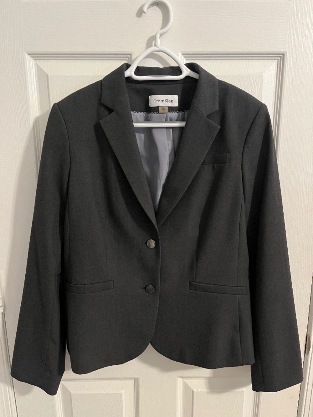Calvin Klein Dark Gray Pantsuit